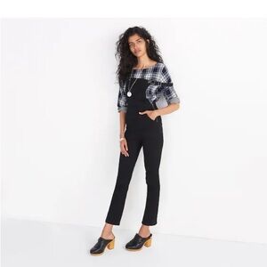 Madewell Overalls Women's
Cali Demi Boot Black Denim size S